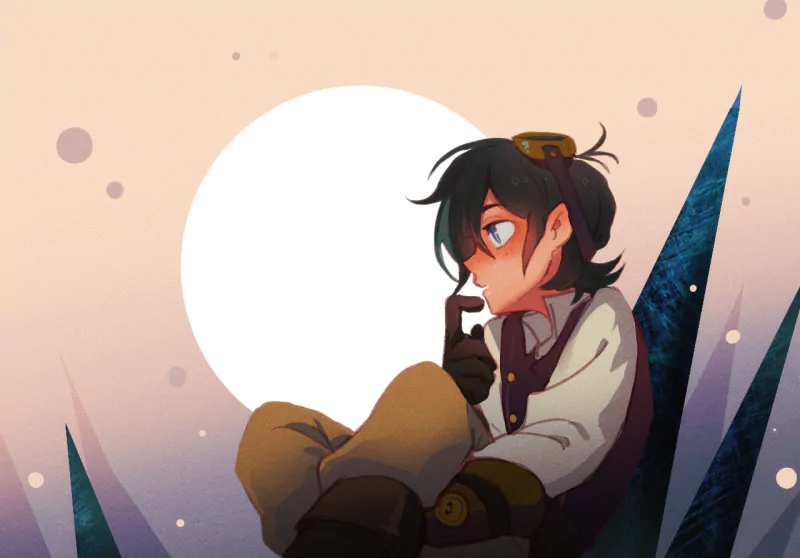 blue eyes goggles Tangled Varian (Tangled) TV Show Tangled: The Series Image