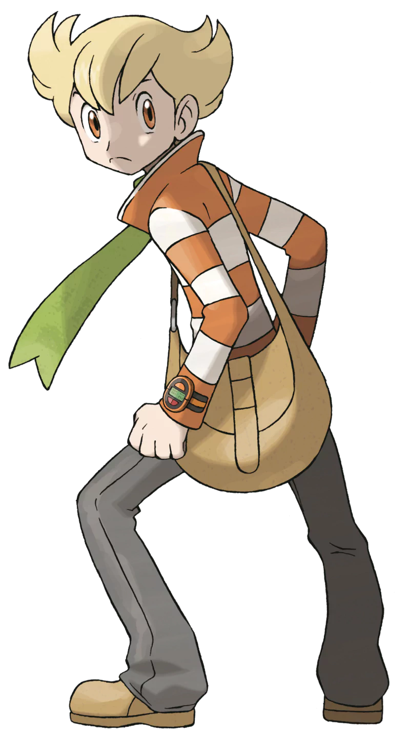 blonde Pokemon Barry (Pokémon) video game Pokémon: Diamond and Pearl Image