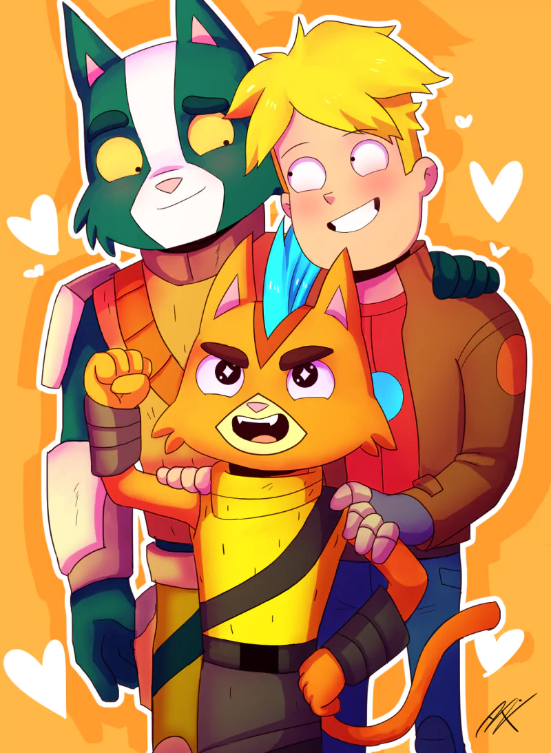 smile jacket cute blonde Gary Goodspeed Little Cato (Final Space) Avocato (Final Space) TV Show Final Space Image