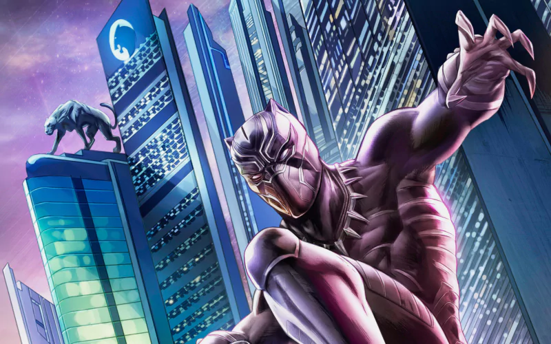 T'Challa Black Panther (Marvel Comics) Comic Image