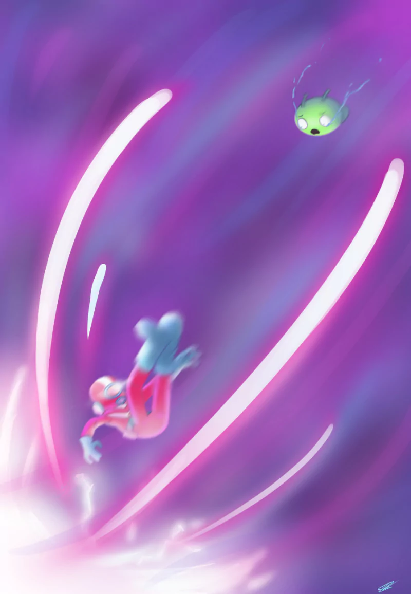 falling alien tears Mooncake (Final Space) Gary Goodspeed TV Show Final Space Image