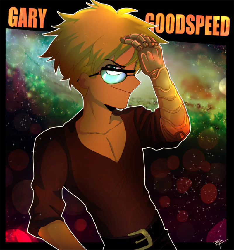 glasses blonde Gary Goodspeed TV Show Final Space Image
