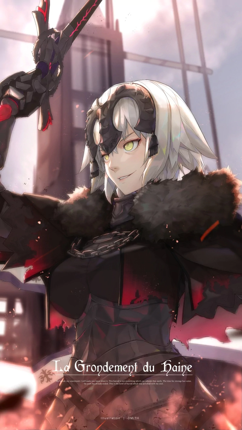woman warrior Avenger (Fate/Grand Order) Jeanne d'Arc Alter Anime Fate/Grand Order Image