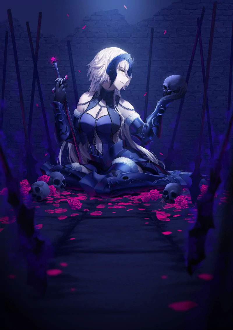 sword skull Avenger (Fate/Grand Order) Jeanne d'Arc Alter Anime Fate/Grand Order Image