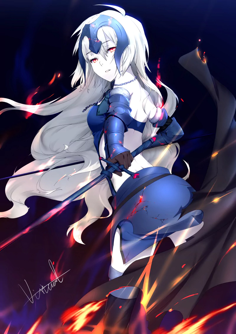 sword Avenger (Fate/Grand Order) Jeanne d'Arc Alter Anime Fate/Grand Order Image