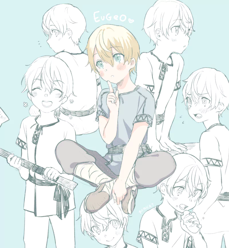 Eugeo (Sword Art Online) blonde cute Anime Sword Art Online: Alicization cute anime Image