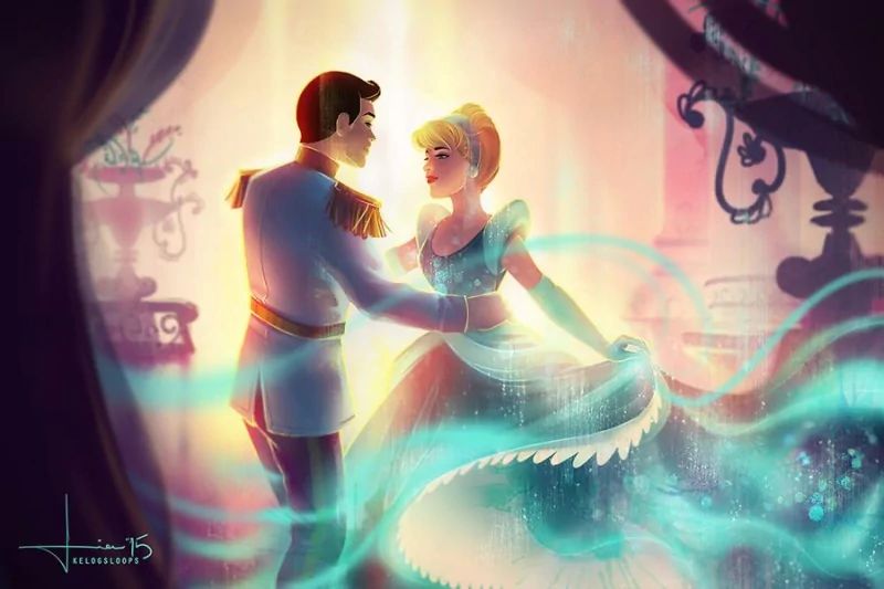 Prince Charming blonde blue dress Cinderella movie Cinderella (1950) Image