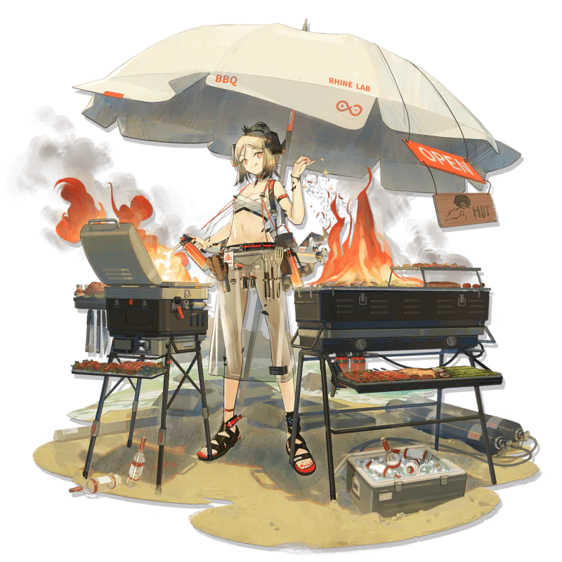 Ifrit (Arknights) video game Arknights Image