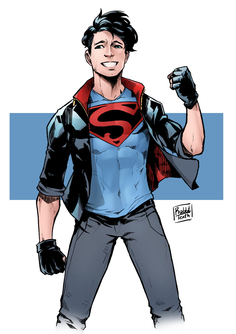 Superboy Art by kurukaart