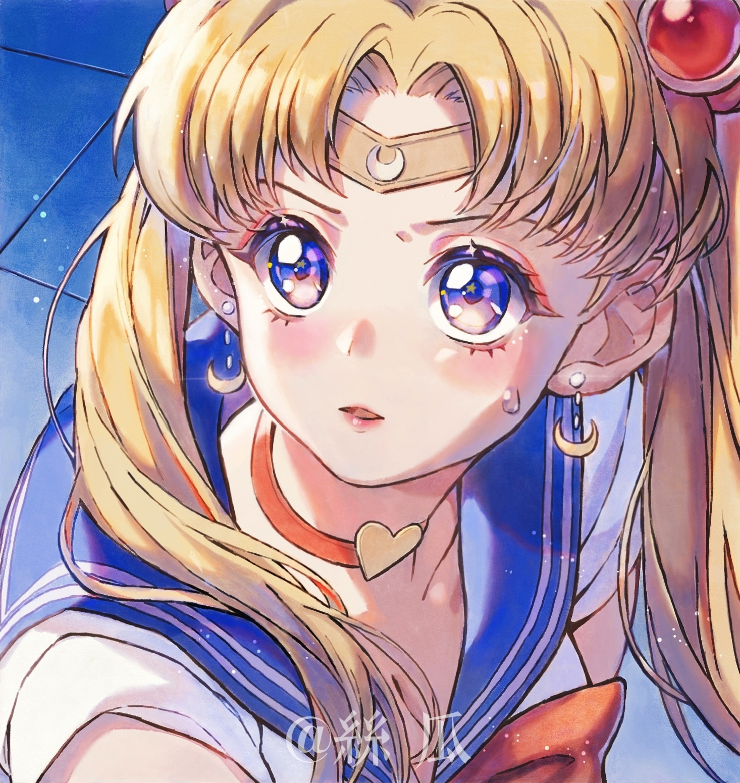 Sailor Moon Art by 九条絲瓜