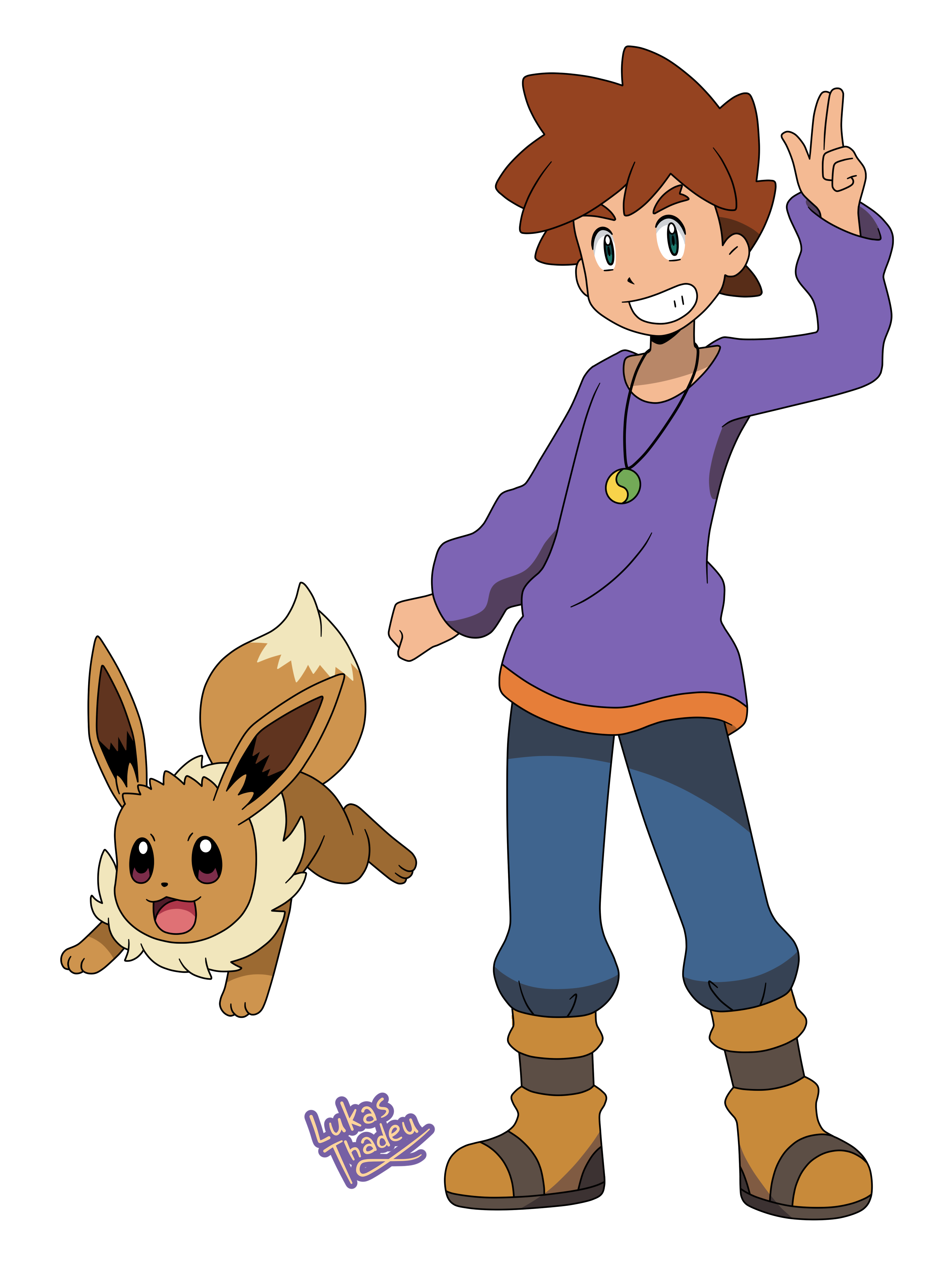 Anime Pokémon Art by lukasthadeuart