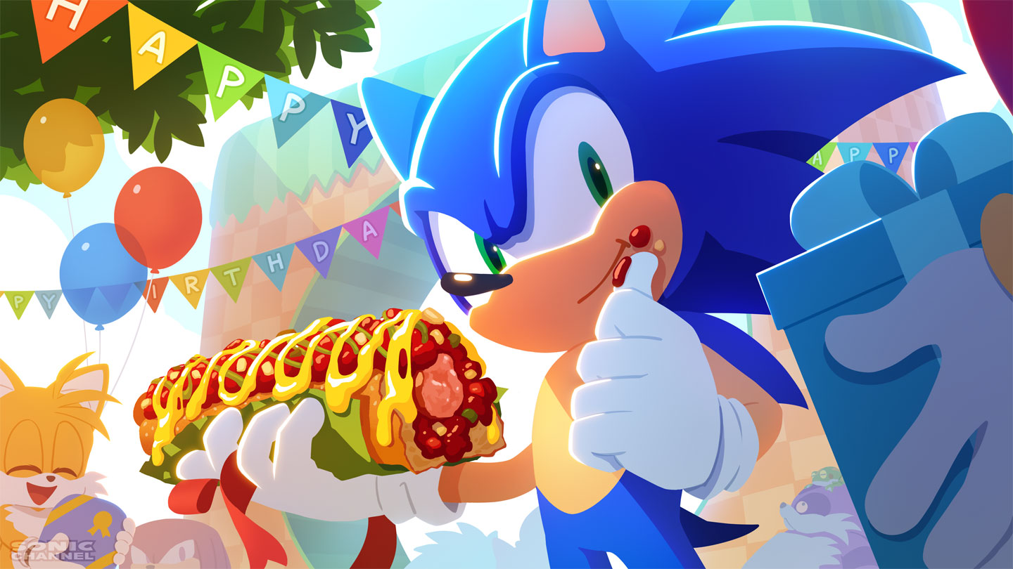 Sonic the Hedgehog Art by uno_yu_ji