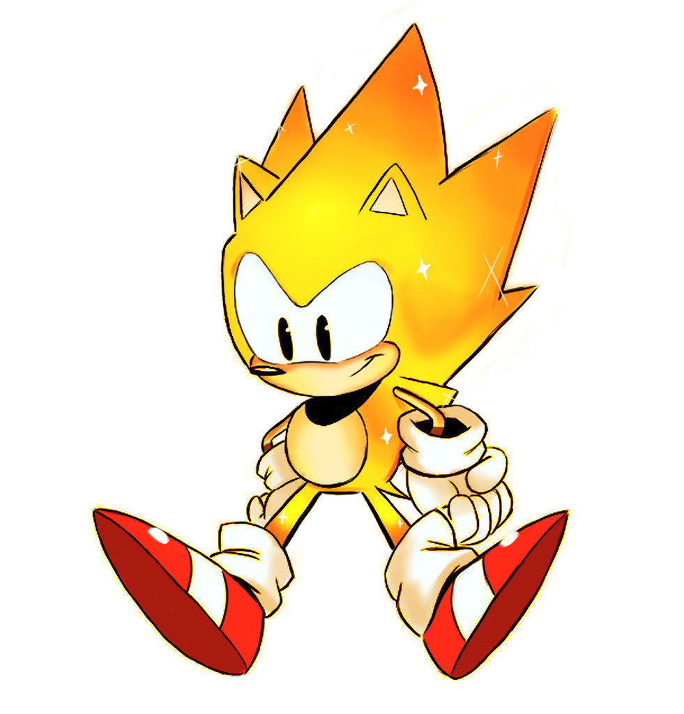 Sonic the Hedgehog Art by inky-axolotl