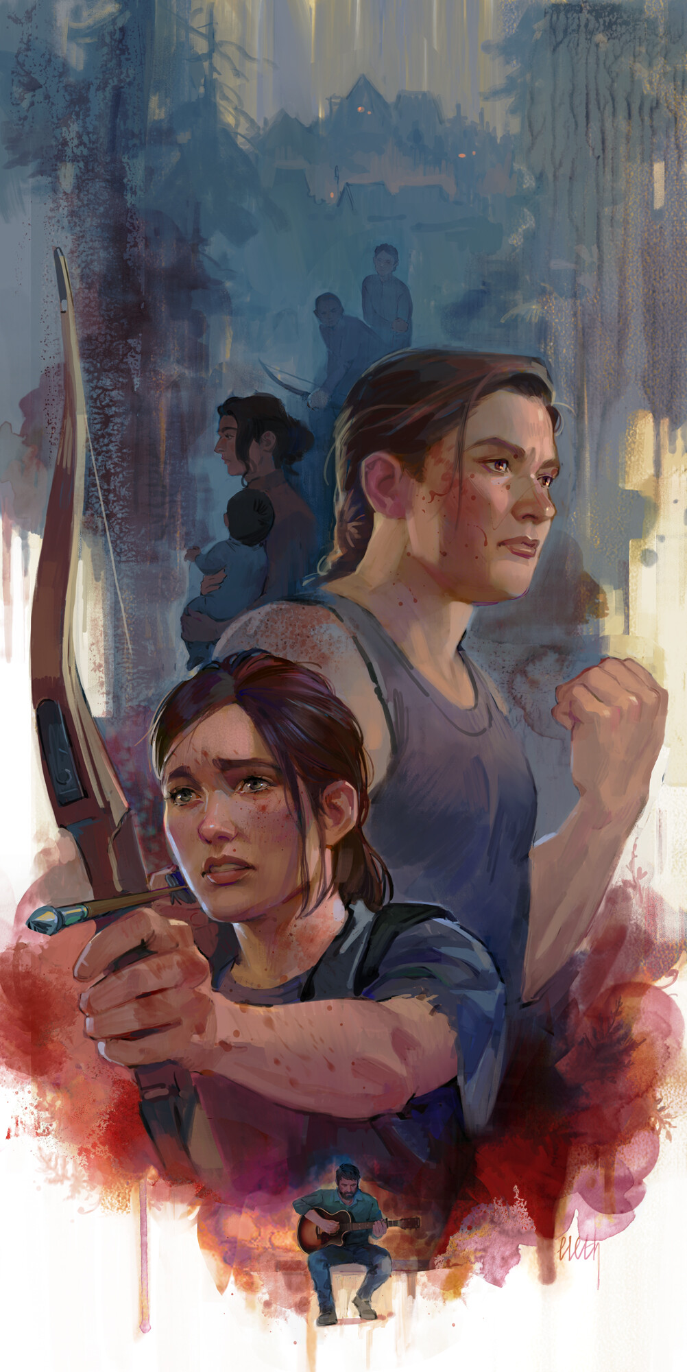 The Last of Us Part II Art by Julia Zhuravleva