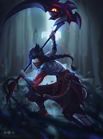 Mobile wallpaper: League Of Legends, Video Game, Kayn (League Of Legends),  1042806 download the picture for free.