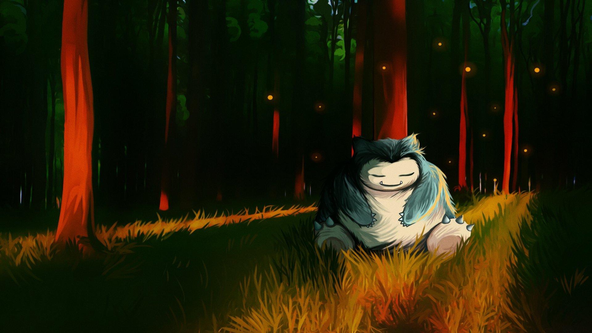 Download Snorlax (Pokémon) Anime Pokemon Art