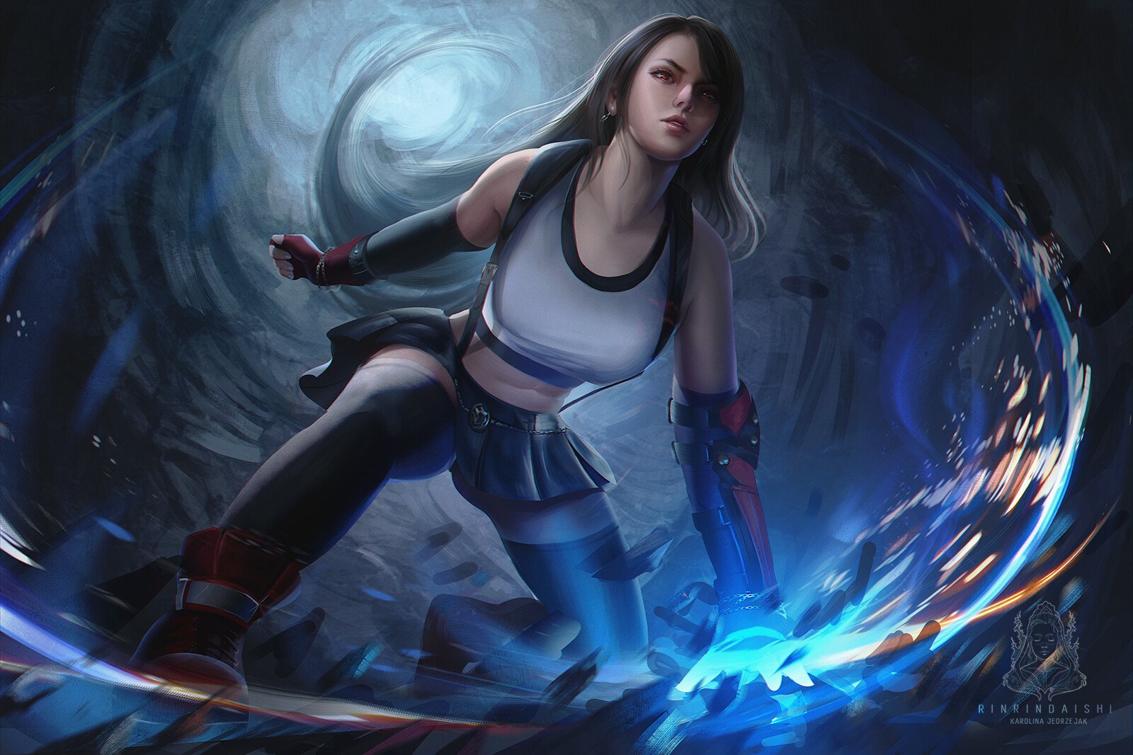 Download Tifa Lockhart Video Game Final Fantasy VII Remake Art