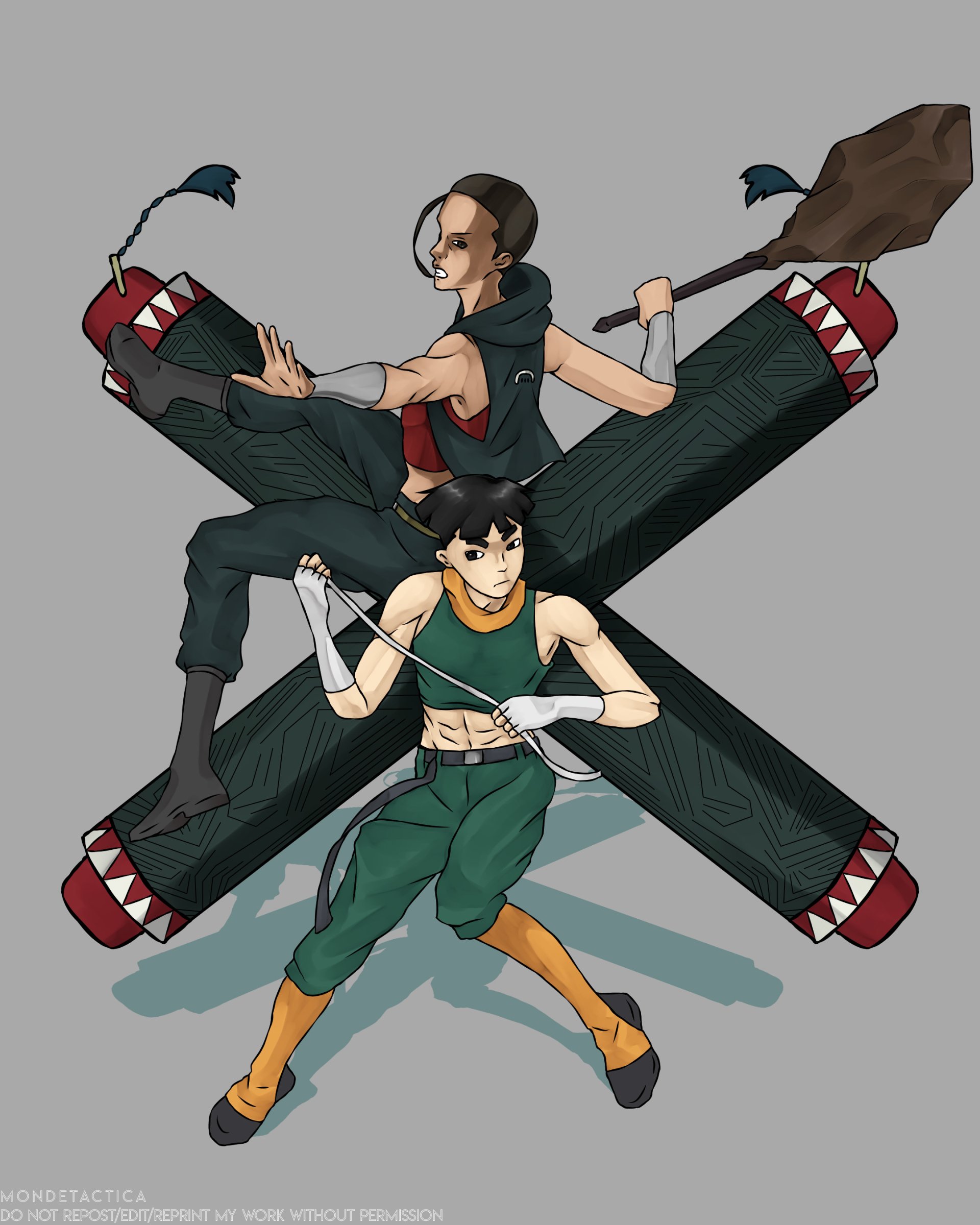 Download Metal Lee Iwabe Yuino Anime Boruto Art by mondetactica