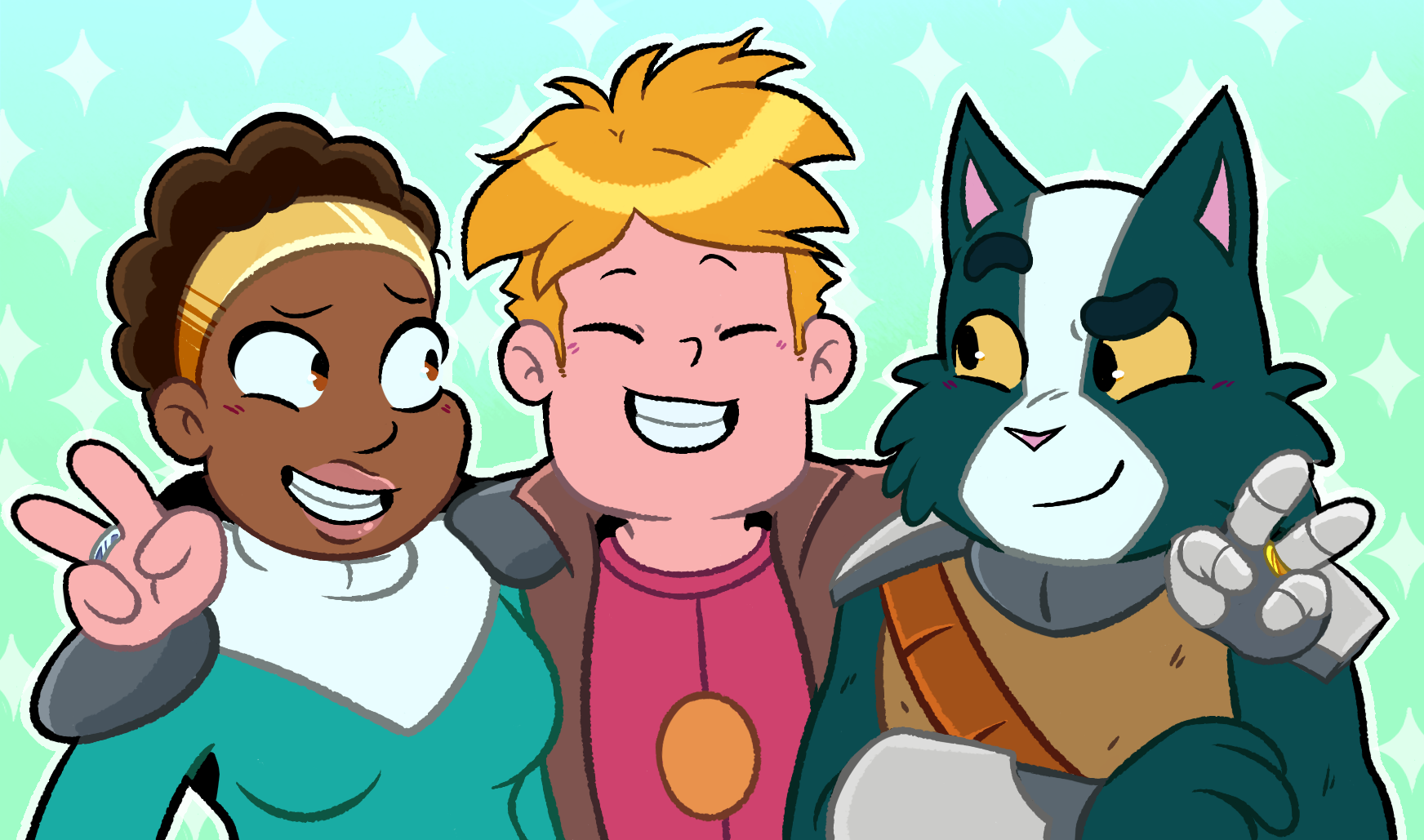 Download Blonde Smile Quinn Airgon Avocato (Final Space) Gary Goodspeed TV Show Final Space Art