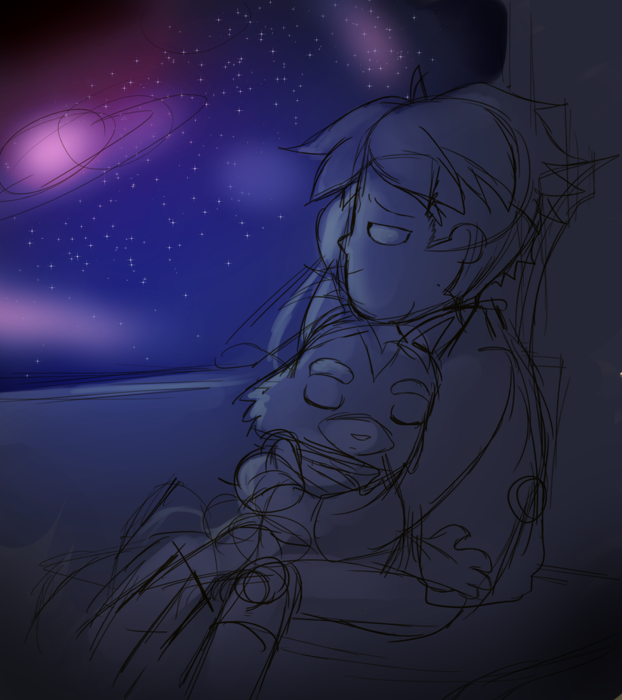 Download Dadspeed (Final Space) Sleeping Little Cato (Final Space) Gary Goodspeed TV Show Final Space Art