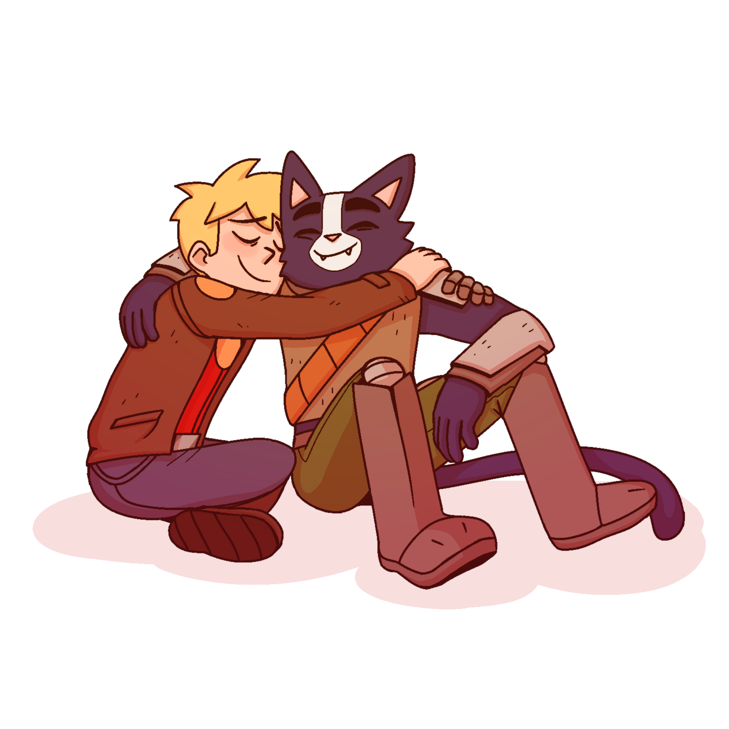 Download Garycato Smile Blonde Hug Avocato (Final Space) Gary Goodspeed TV Show Final Space Art