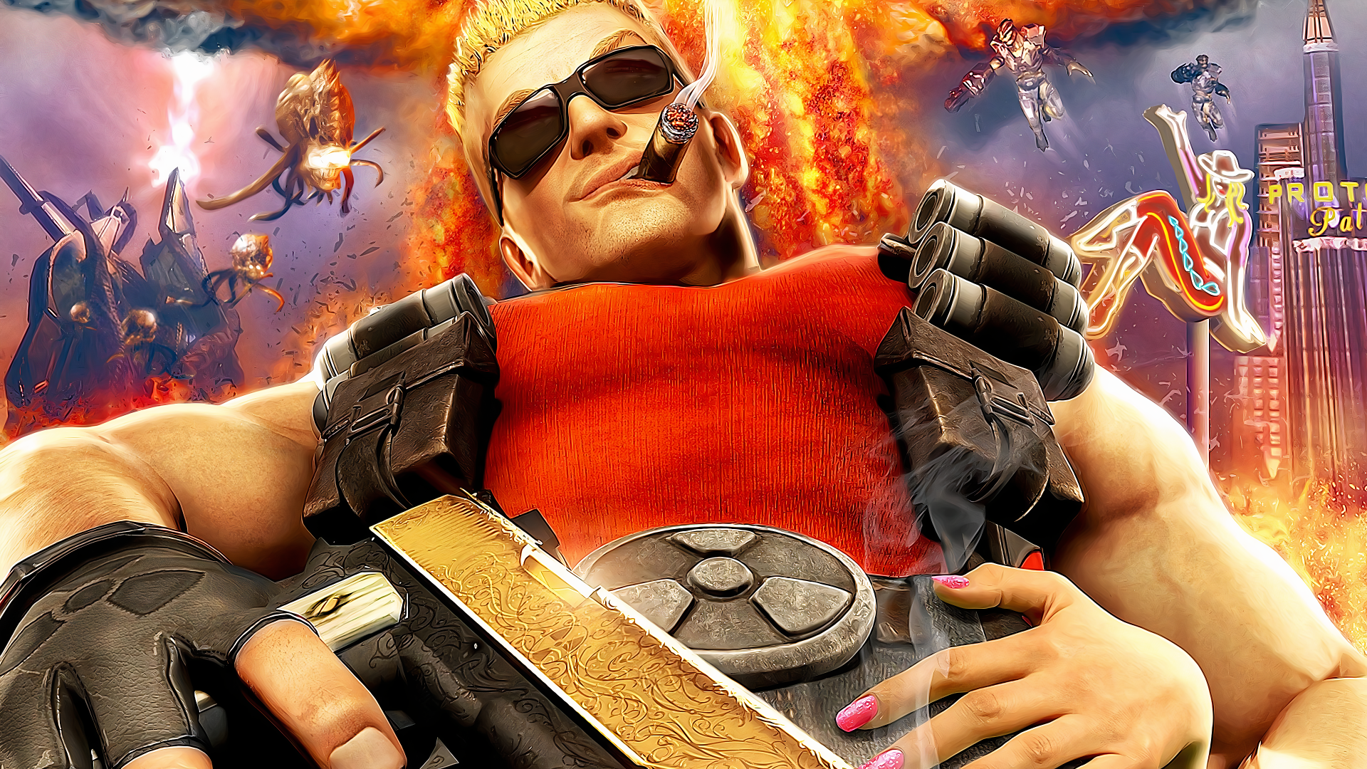 Download Video Game Duke Nukem Forever Art