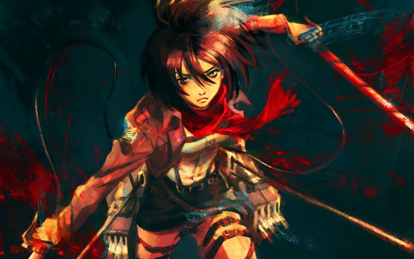 Download Mikasa Ackerman Anime Attack On Titan Art