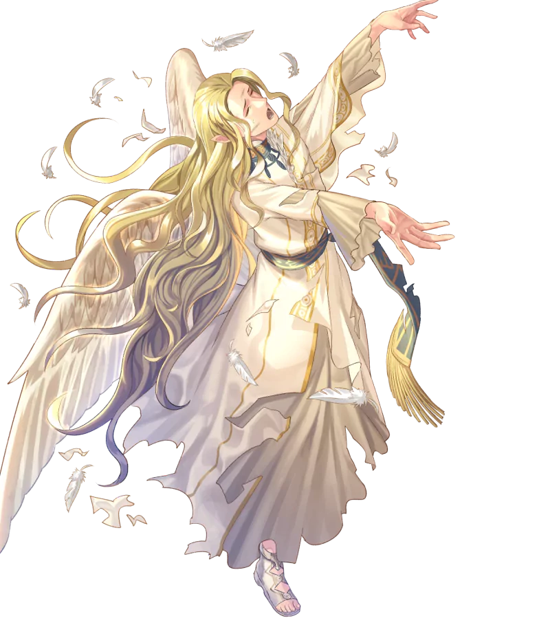 blonde wings angel Rafiel (Fire Emblem) video game Fire Emblem Heroes Image