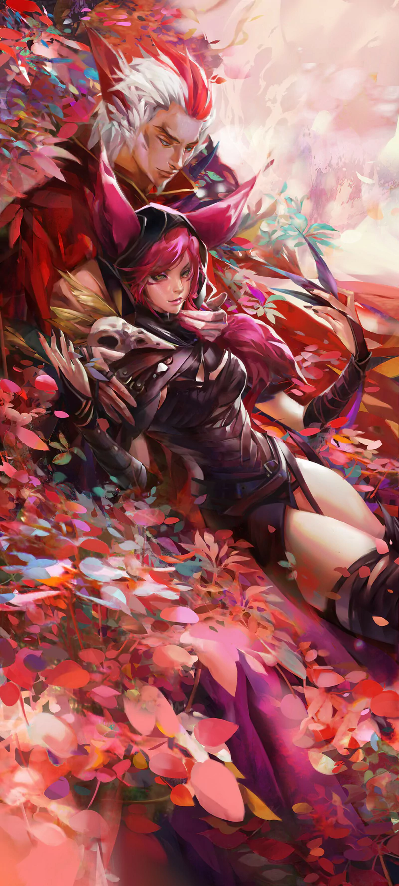 Rakan (League of Legends) Xayah (League of Legends) video game League Of Legends Image