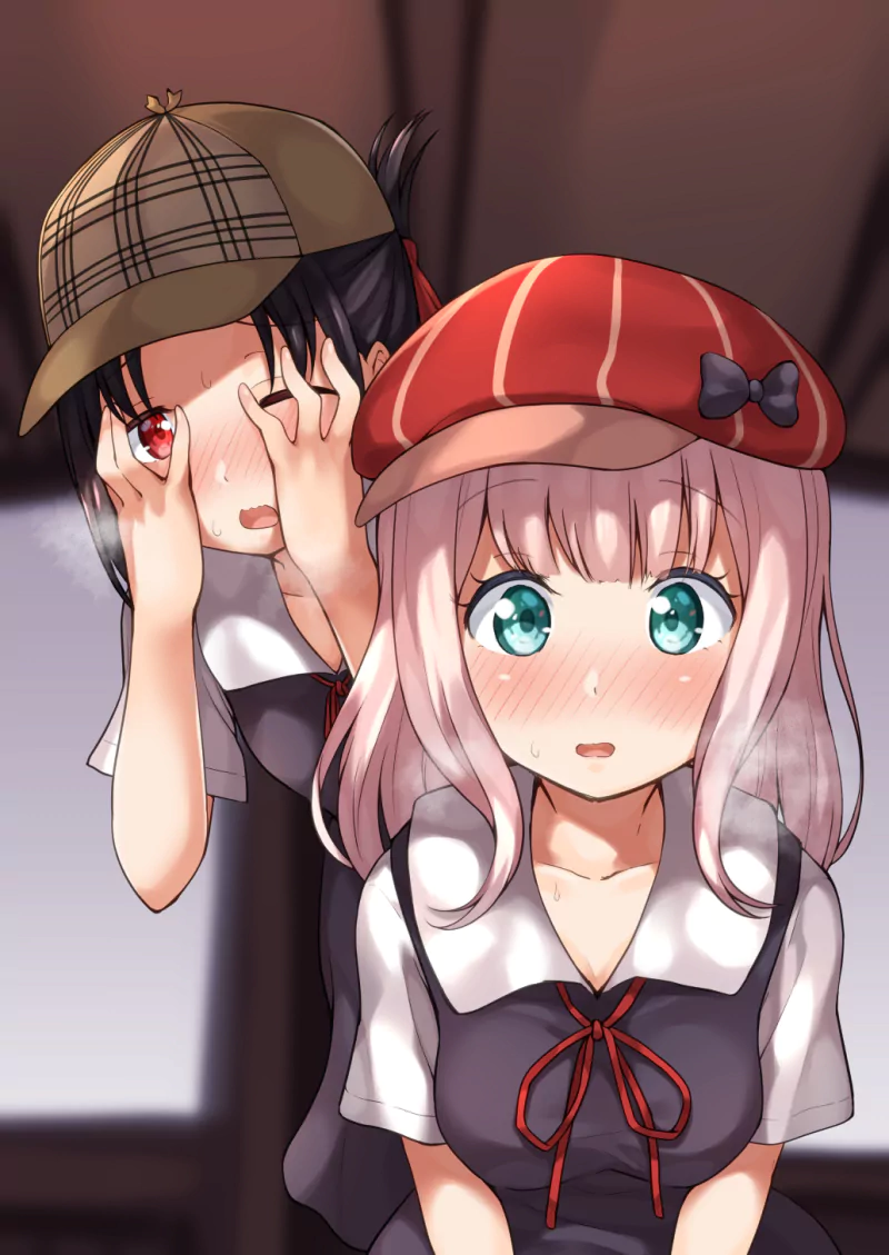  Detectives Chika and Kaguya see what they haven't seen yet ... by みやび
