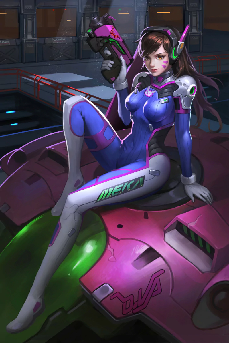 D.Va (Overwatch) video game Overwatch Image