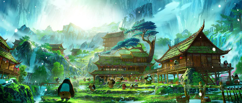 Po (Kung Fu Panda) movie Kung fu Panda 3 Image