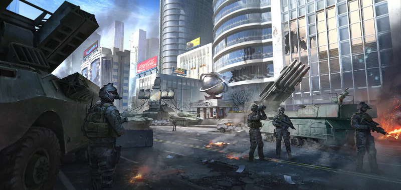  Air Defense/ Overtaken City by clinton felker