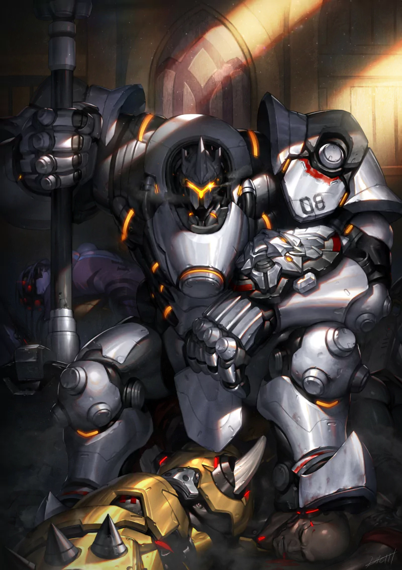 Reinhardt (Overwatch) video game Overwatch Image