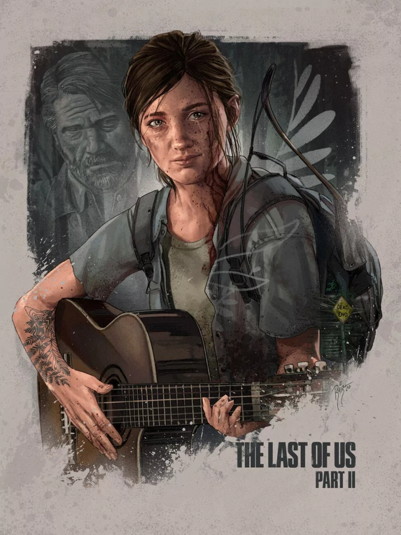 Joel (The Last of Us) Ellie (The Last of Us) video game The Last of Us Part II Image