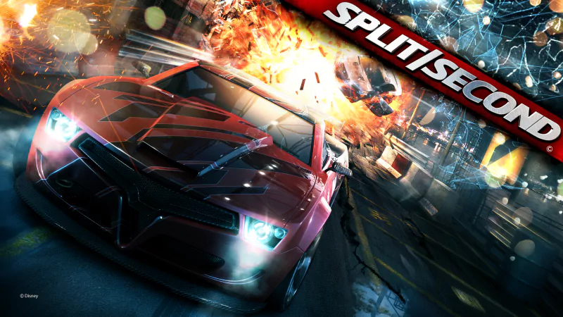  Split Second - PS3 Japanese Splash Screen Image