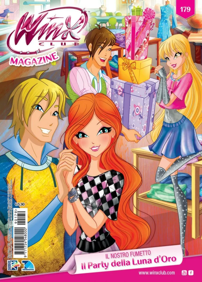 Stella (Winx Club) Brandon (Winx Club) Sky (Winx Club) Bloom (Winx Club) Comic World of Winx Image