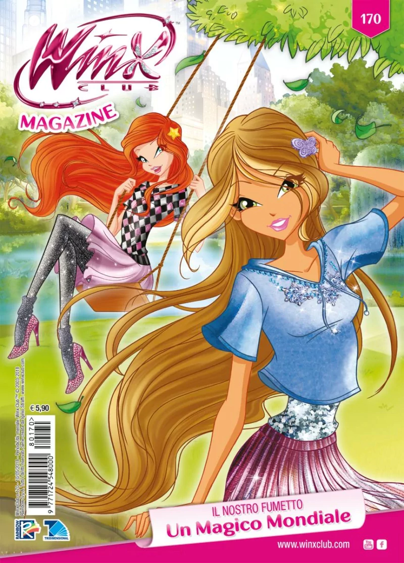 Flora (Winx Club) Bloom (Winx Club) Comic World of Winx Image