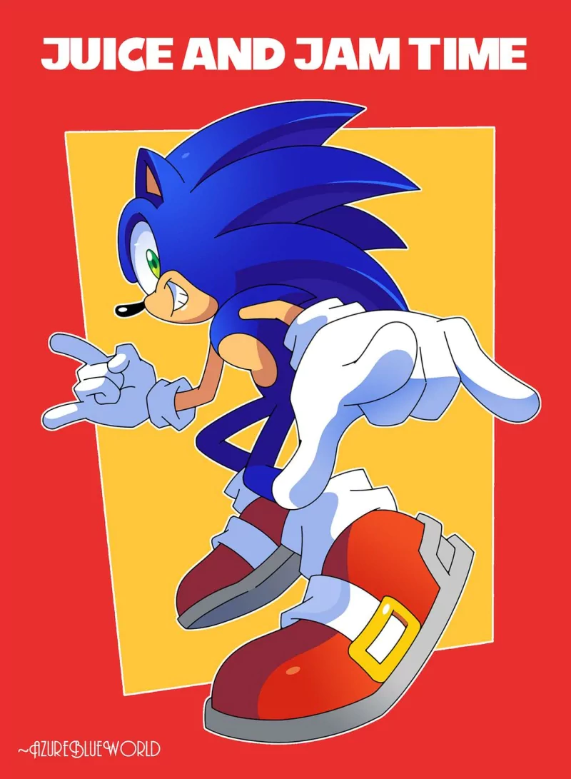  Loose Cannon Hedgehog by azureblueworld