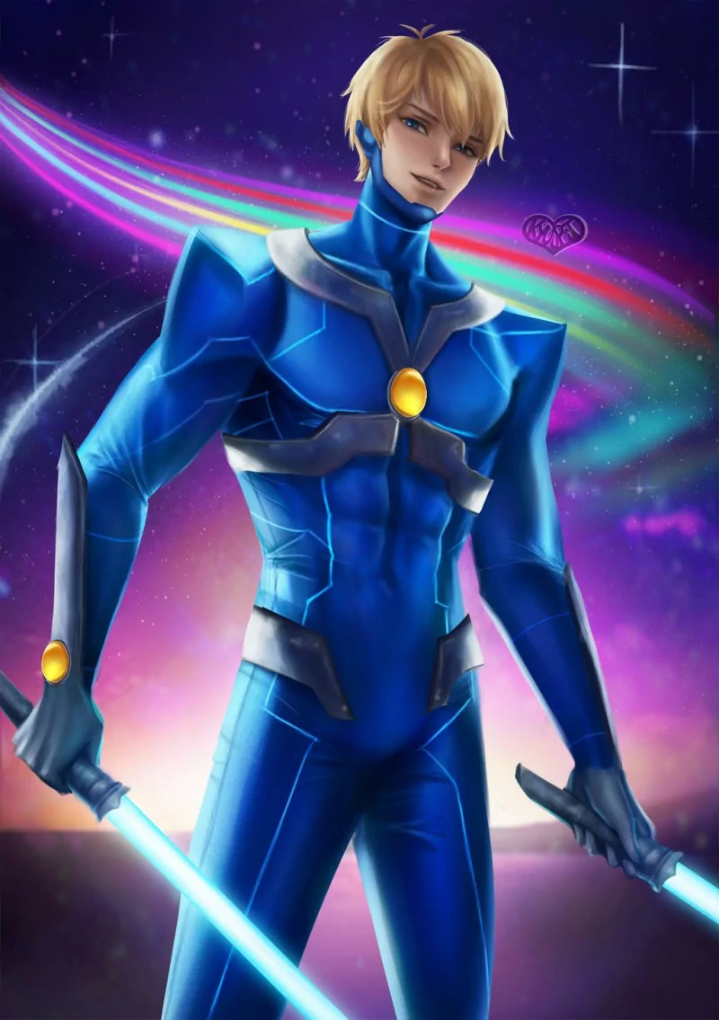 blue eyes rainbow blonde Sky (Winx Club) TV Show Winx Club Image