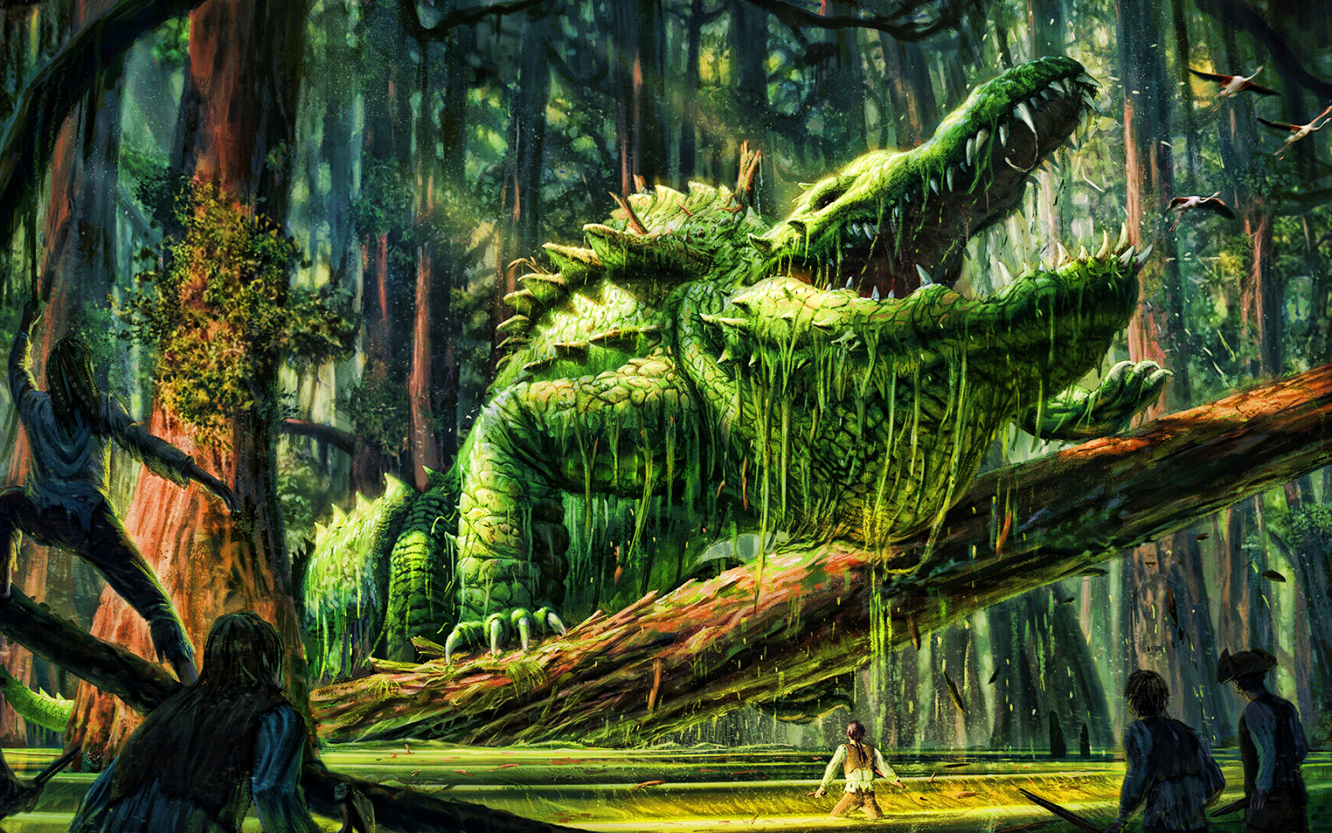 Scary Fantasy Forest by Gaetan Weltzer