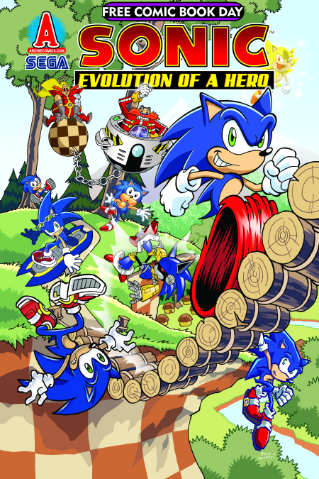 Sonic: Evolution of a Hero Art