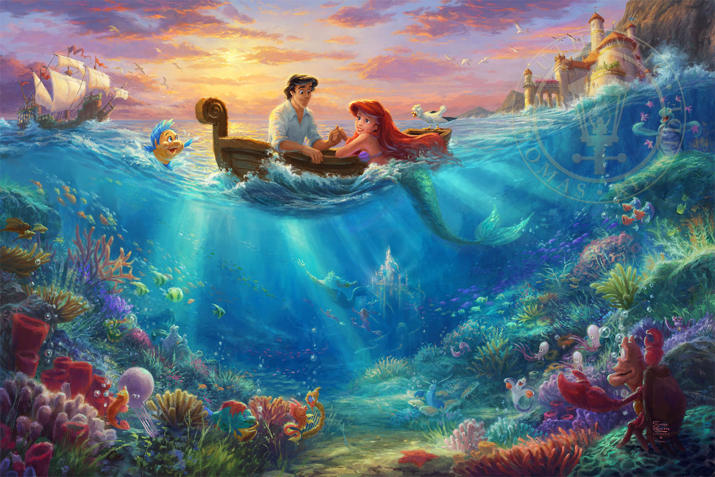 The Little Mermaid (1989) Art
