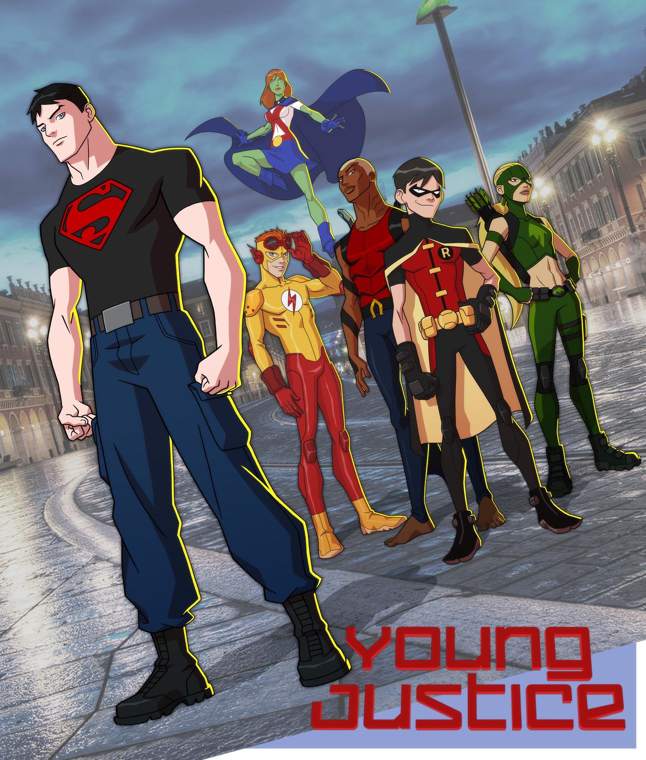 Young Justice Art by Jerome-K-Moore