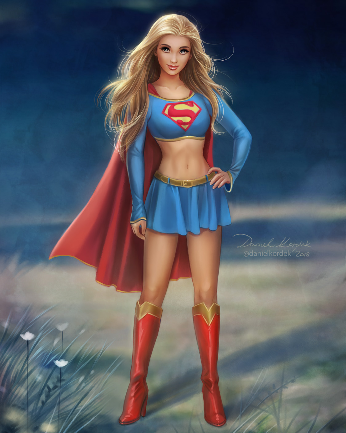 Supergirl Art by daekazu