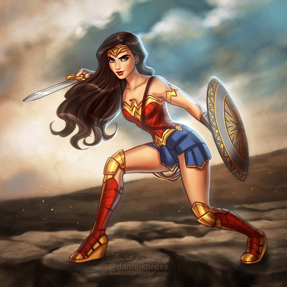 Justice League: Wonder Woman by daekazu