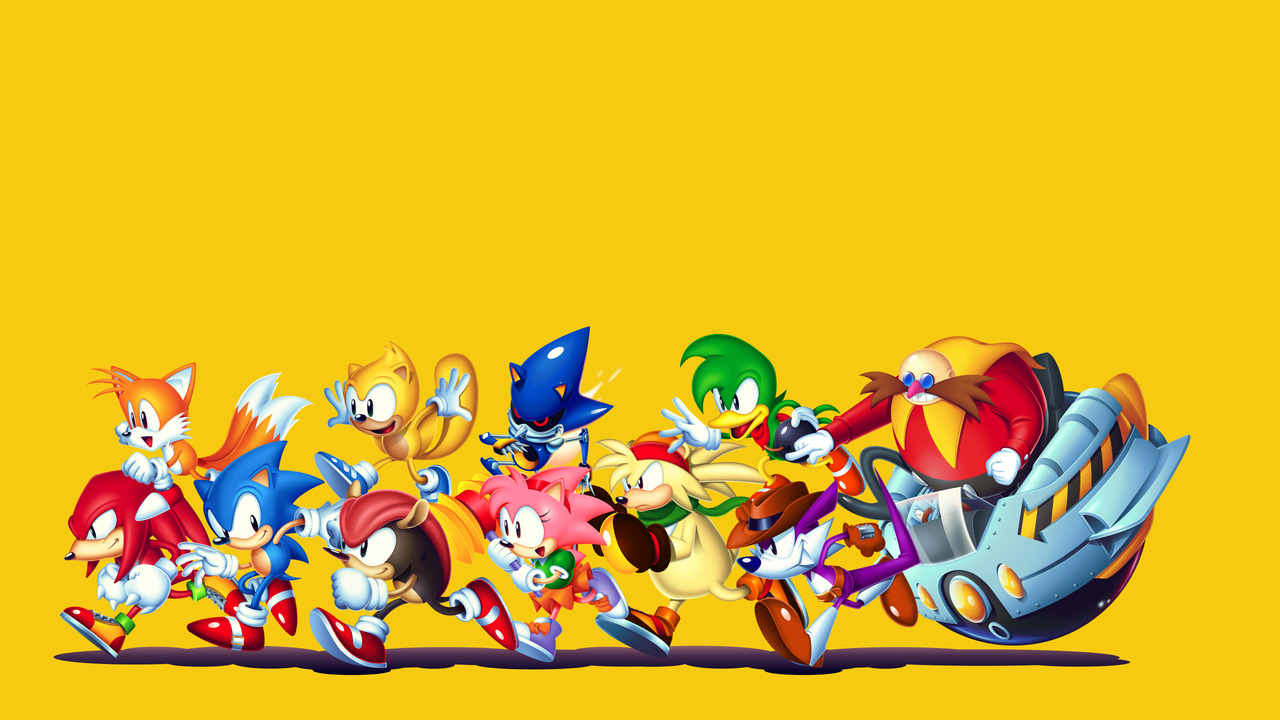 Sonic Mania Art
