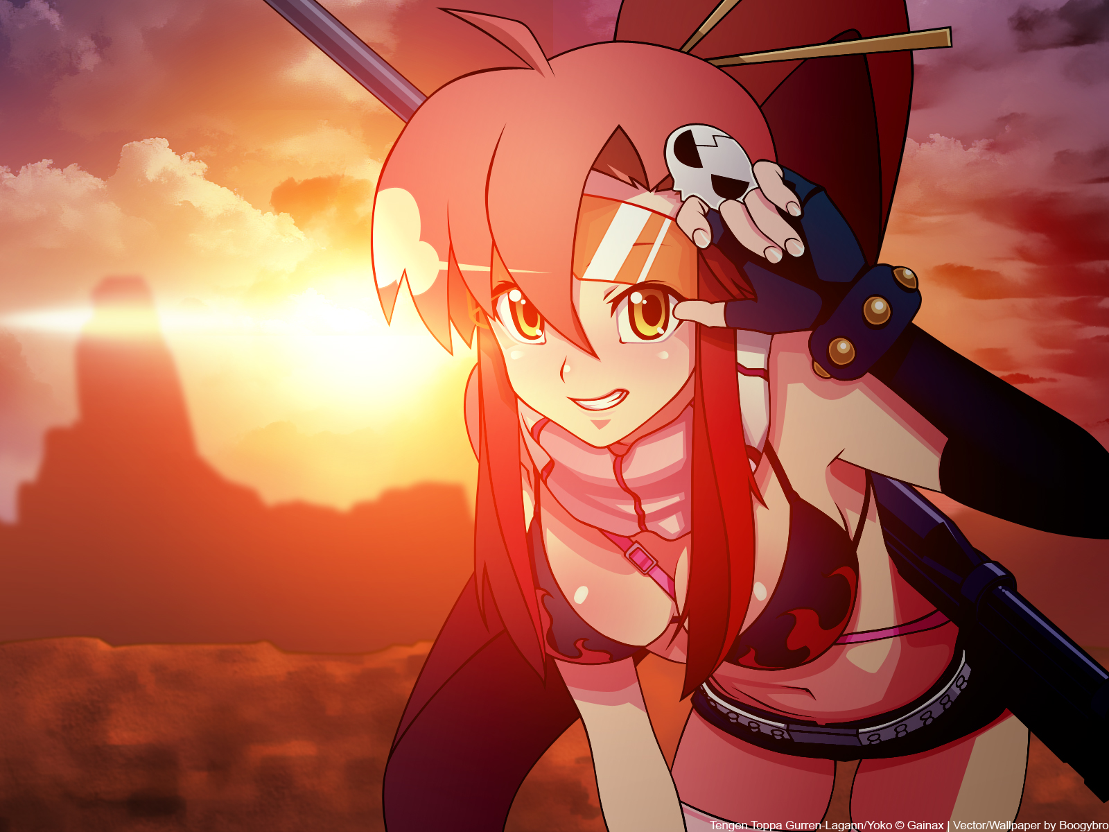 Tengen Toppa Gurren Lagann  Gurren lagann, Anime, Anime art