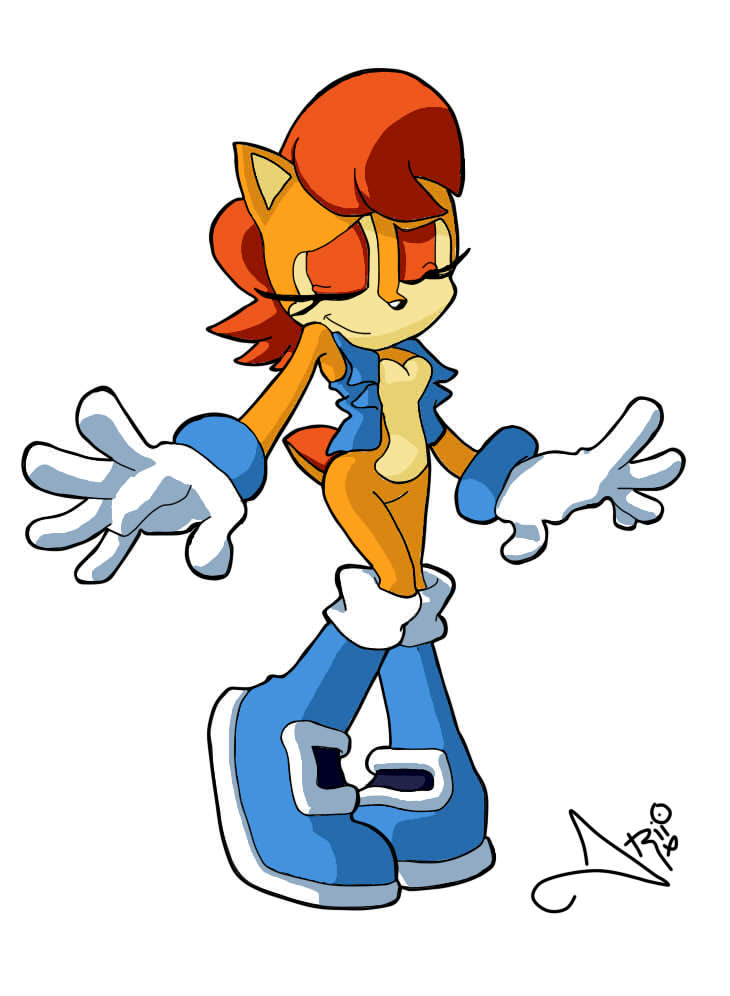 Sonic the Hedgehog Art by arilorenhedgehog