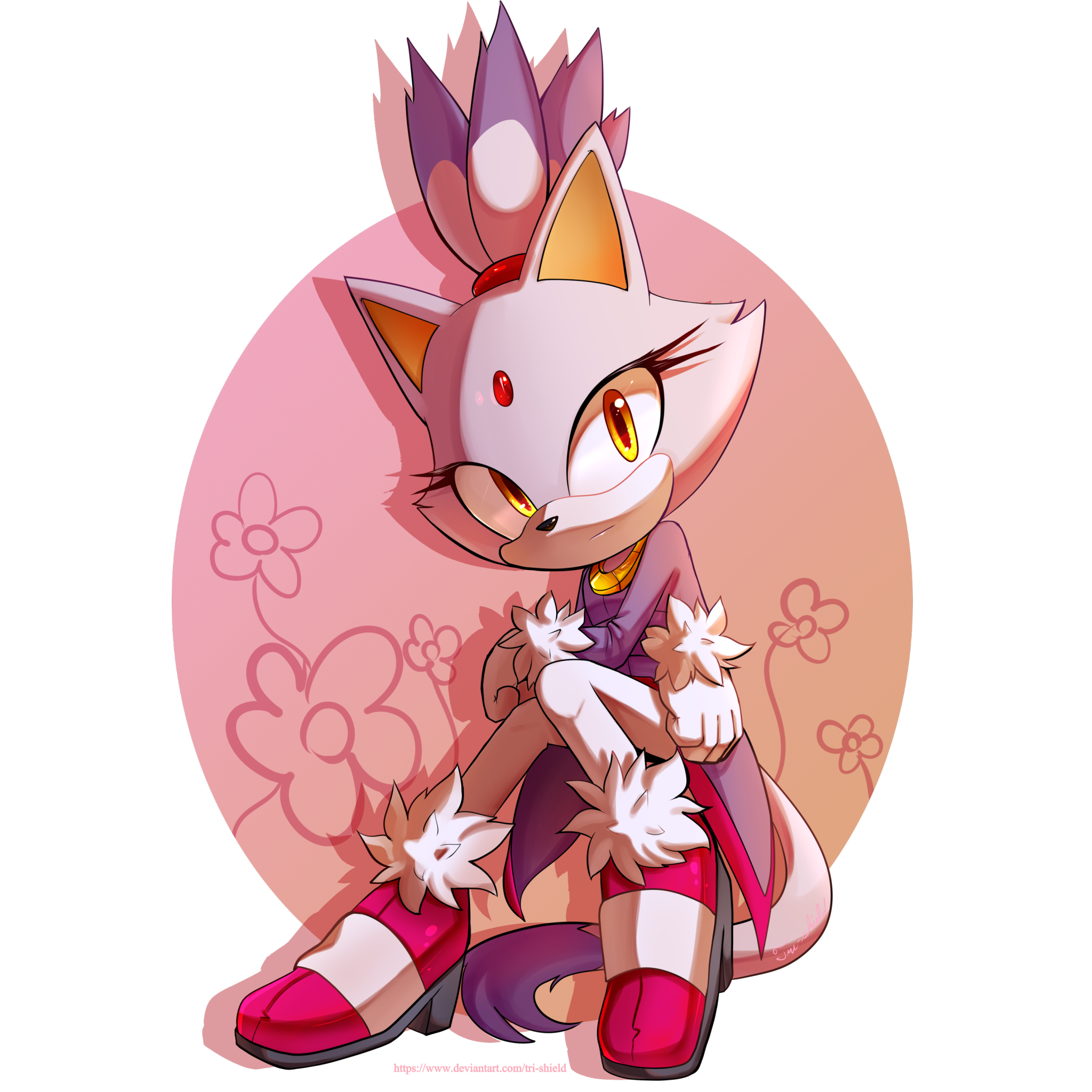Sonic the Hedgehog Art by tri-shield